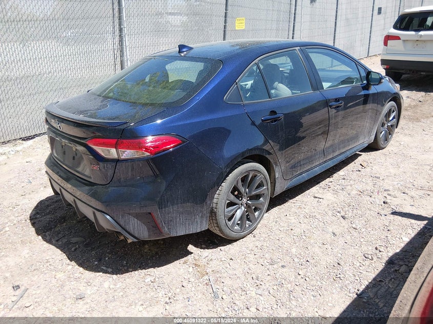 2023 Toyota Corolla VIN 5YFS4MCE1PP165342 IAAI salvage auction — HAIL, Salvage (Tennessee), sold $9,125 on 2026-07-08 (photo 4)