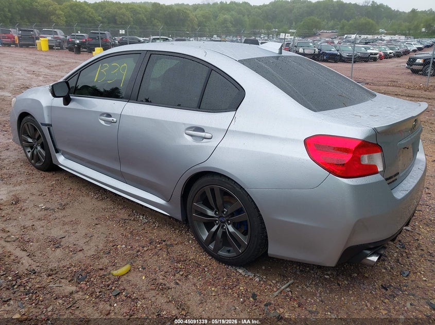 2017 Subaru Wrx VIN JF1VA1L66H9820864 IAAI salvage auction — HAIL, Clear (Wisconsin), sold $1,250 on 2026-07-29 (photo 3)