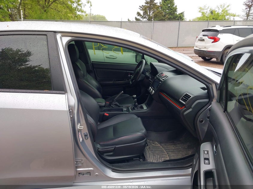 2017 Subaru Wrx VIN JF1VA1L66H9820864 IAAI salvage auction — HAIL, Clear (Wisconsin), sold $1,250 on 2026-07-29 (photo 5)