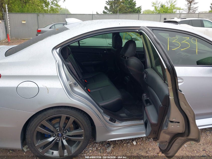 2017 Subaru Wrx VIN JF1VA1L66H9820864 IAAI salvage auction — HAIL, Clear (Wisconsin), sold $1,250 on 2026-07-29 (photo 8)