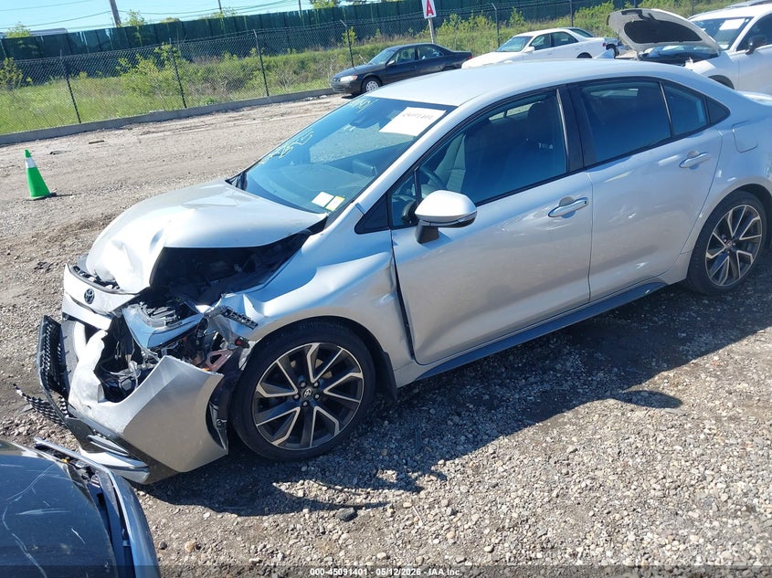 2020 Toyota Corolla VIN 5YFS4RCE6LP043387 IAAI salvage auction — NORMAL WEAR, Clear (New York), sold $3,500 on 2026-07-28 (photo 2)