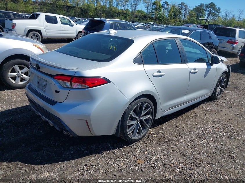 2020 Toyota Corolla VIN 5YFS4RCE6LP043387 IAAI salvage auction — NORMAL WEAR, Clear (New York), sold $3,500 on 2026-07-28 (photo 4)