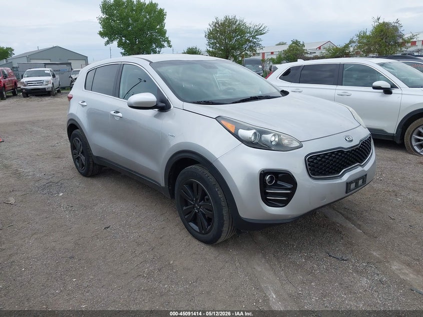 2017 Kia Sportage VIN KNDPMCAC7H7110754 IAAI salvage auction — HAIL, Salvage (Iowa), sold $3,175 on 2026-07-13 (photo 1)