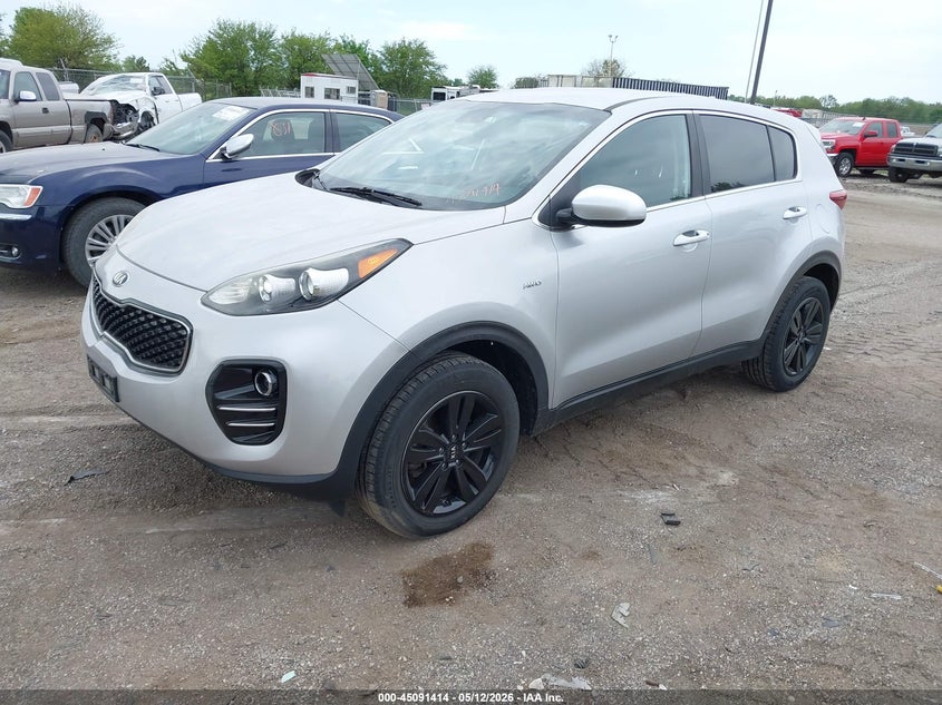 2017 Kia Sportage VIN KNDPMCAC7H7110754 IAAI salvage auction — HAIL, Salvage (Iowa), sold $3,175 on 2026-07-13 (photo 2)