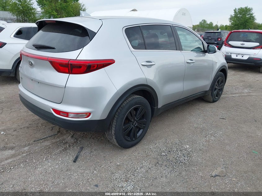 2017 Kia Sportage VIN KNDPMCAC7H7110754 IAAI salvage auction — HAIL, Salvage (Iowa), sold $3,175 on 2026-07-13 (photo 4)
