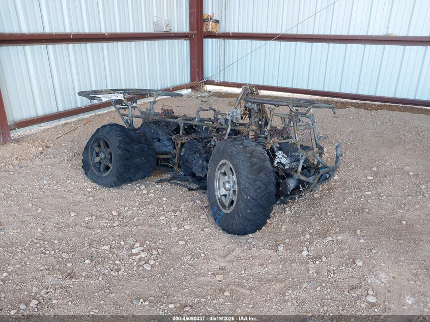 2014 Kawasaki Kvf VIN JKAVFDG11EB506050 IAAI salvage auction — TOTAL BURN, Non-Repairable (Utah), sold $25 on 2026-07-20 (photo 1)