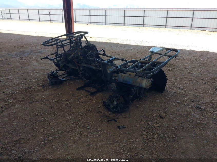2014 Kawasaki Kvf VIN JKAVFDG11EB506050 IAAI salvage auction — TOTAL BURN, Non-Repairable (Utah), sold $25 on 2026-07-20 (photo 3)