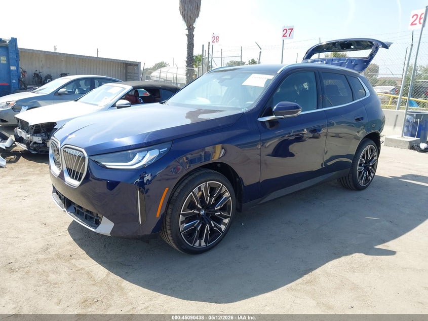 2026 BMW X3 VIN 5UX53GP07T9320359 IAAI salvage auction — REAR END, Salvage Title, sold $27,250 on 2026-08-01 (photo 2)