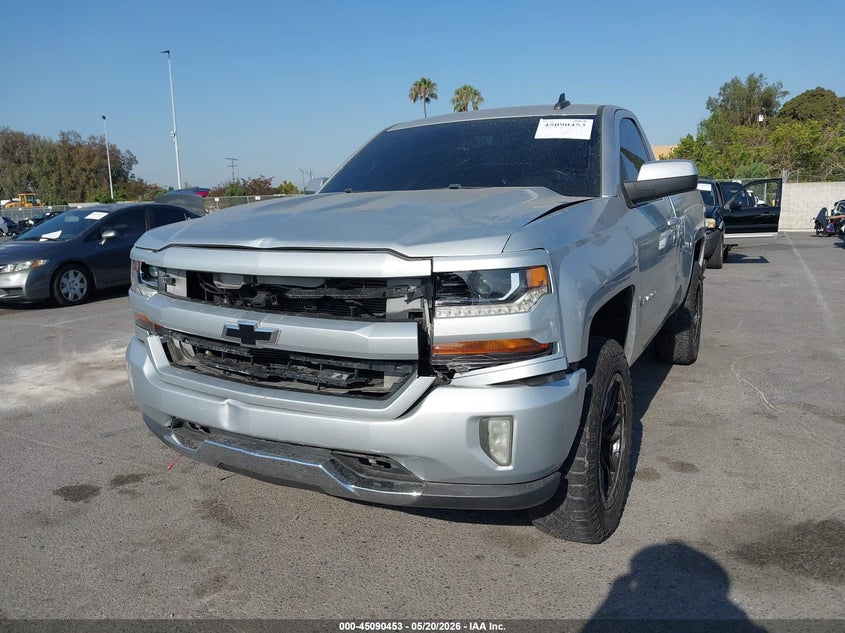 2016 Chevrolet Silverado VIN 1GCNCREC9GZ284514 IAAI salvage auction — FRONT END, Salvage (California), sold $10,250 on 2026-07-09 (photo 2)
