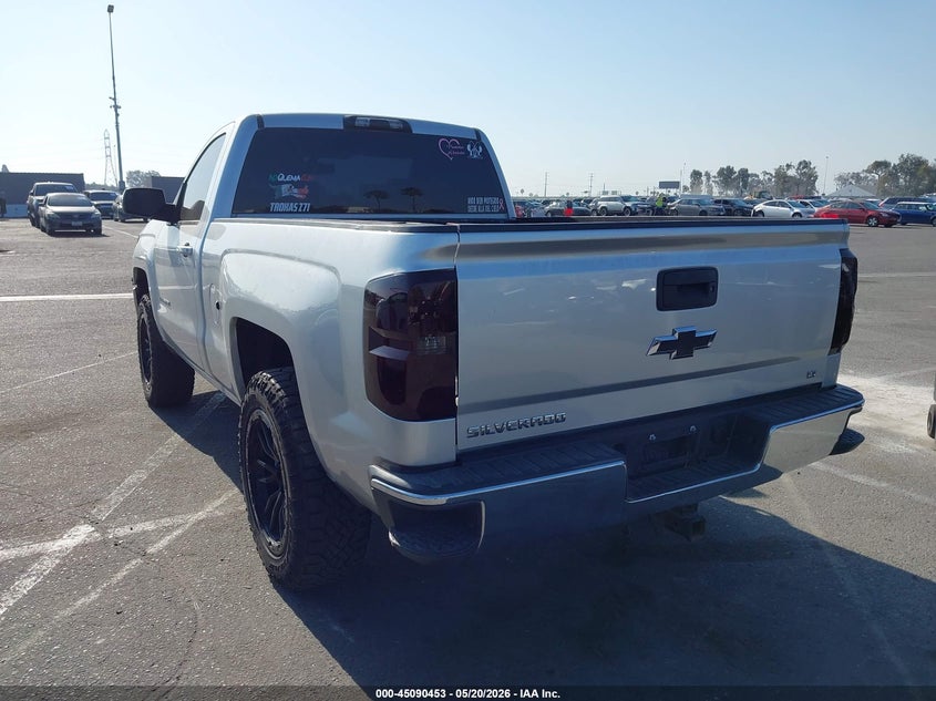 2016 Chevrolet Silverado VIN 1GCNCREC9GZ284514 IAAI salvage auction — FRONT END, Salvage (California), sold $10,250 on 2026-07-09 (photo 3)
