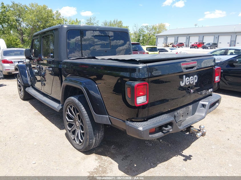 2021 Jeep Gladiator VIN 1C6HJTFG9ML548063 IAAI salvage auction — FRONT END, Salvage Title, sold $10,000 on 2026-08-24 (photo 3)