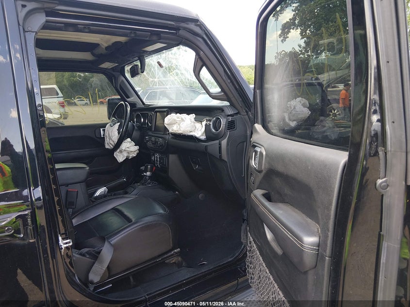 2021 Jeep Gladiator VIN 1C6HJTFG9ML548063 IAAI salvage auction — FRONT END, Salvage Title, sold $10,000 on 2026-08-24 (photo 5)