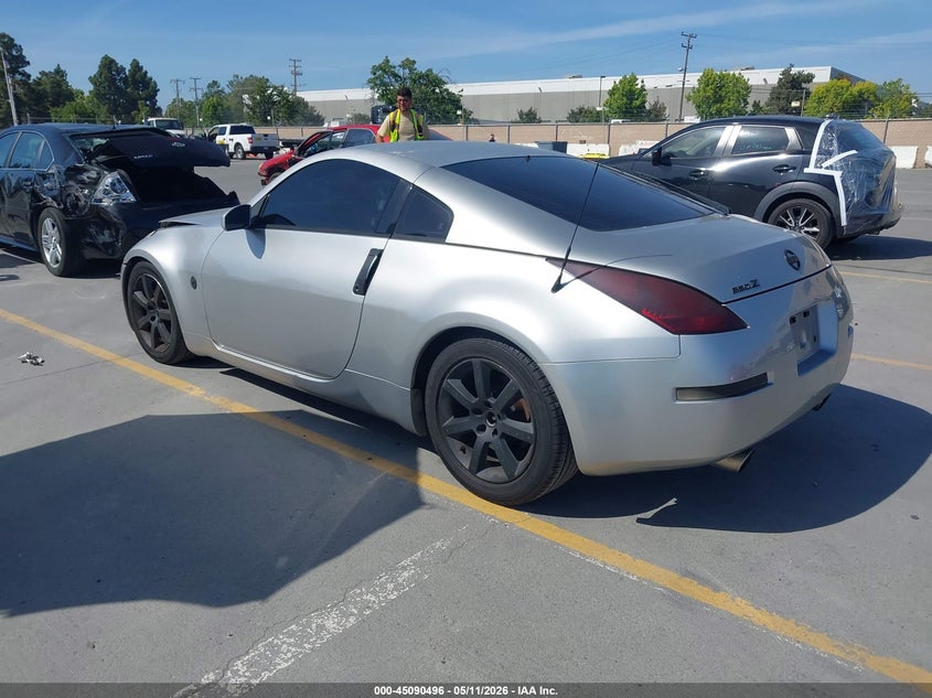 2003 Nissan 350z VIN JN1AZ34E43T000056 IAAI salvage auction — FRONT END, Salvage (California), sold $225 on 2026-07-29 (photo 3)