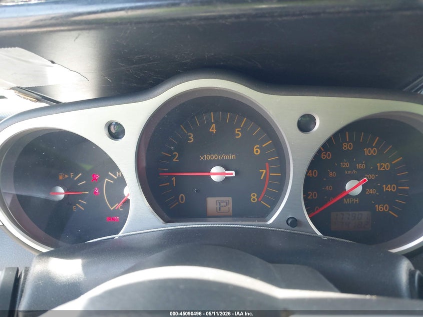 2003 Nissan 350z VIN JN1AZ34E43T000056 IAAI salvage auction — FRONT END, Salvage (California), sold $225 on 2026-07-29 (photo 7)