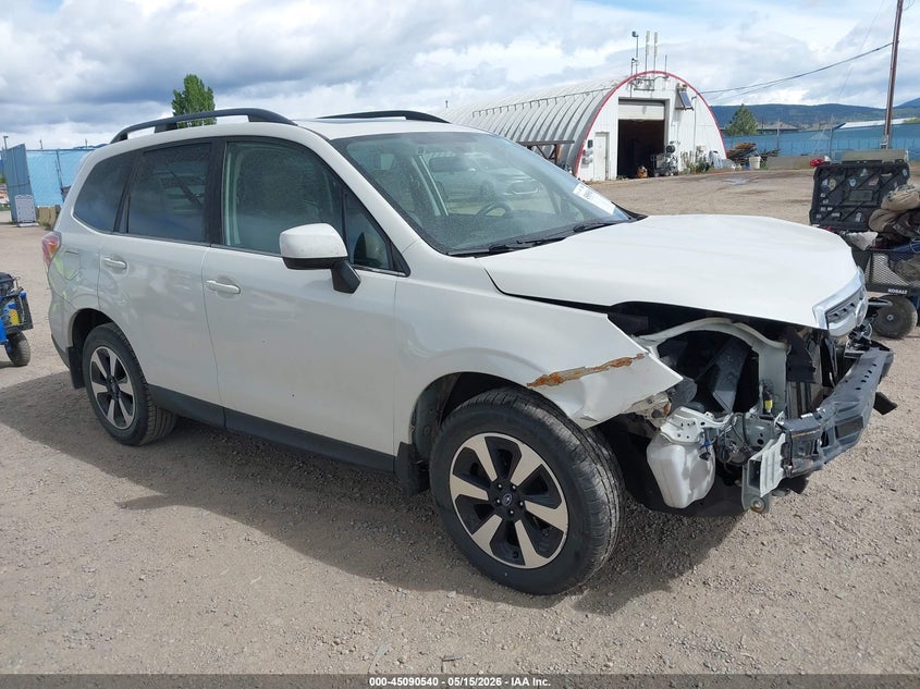 2018 Subaru Forester VIN JF2SJARC9JH454423 IAAI salvage auction — FRONT END, Salvage (Montana), sold $1,800 on 2026-07-29 (photo 1)