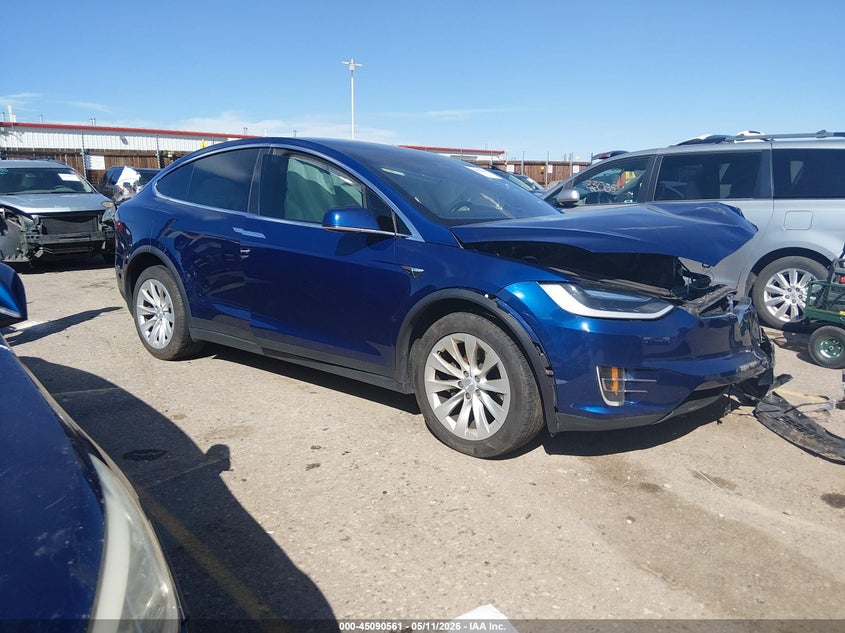 2017 Tesla Model x VIN 5YJXCBE26HF048269 IAAI salvage auction — FRONT END, Salvage (Colorado), sold $5,850 on 2026-07-09 (photo 1)