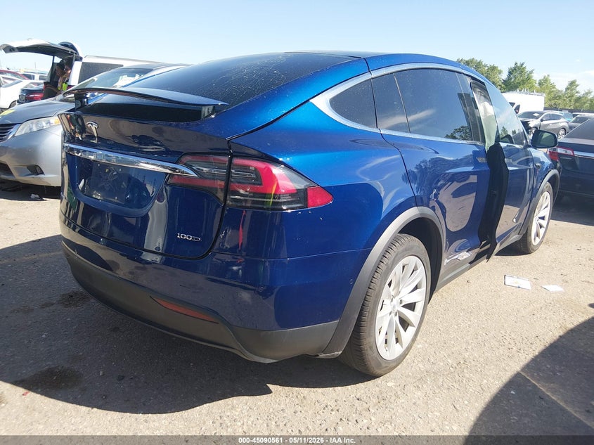 2017 Tesla Model x VIN 5YJXCBE26HF048269 IAAI salvage auction — FRONT END, Salvage (Colorado), sold $5,850 on 2026-07-09 (photo 4)