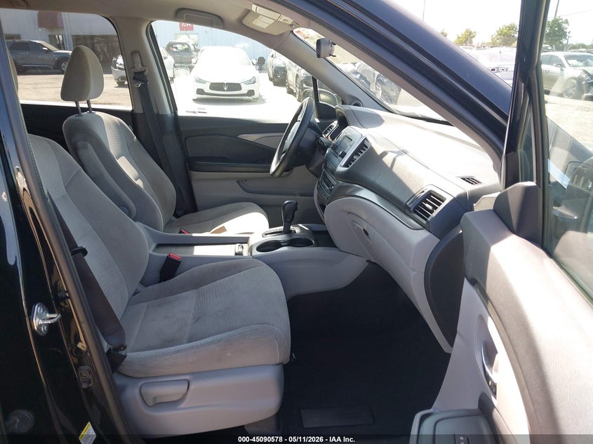 2016 Honda Pilot VIN 5FNYF5H19GB023798 IAAI salvage auction — LEFT FRONT, Salvage (California), sold $2,400 on 2026-07-09 (photo 5)