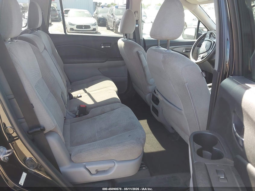 2016 Honda Pilot VIN 5FNYF5H19GB023798 IAAI salvage auction — LEFT FRONT, Salvage (California), sold $2,400 on 2026-07-09 (photo 8)