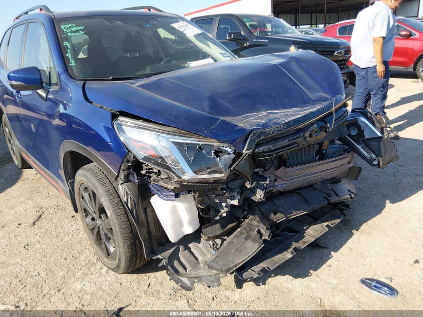 2024 Subaru Forester VIN JF2SKAEC4RH449192 IAAI salvage auction — FRONT END, Salvage (Texas), sold $2,000 on 2026-07-28 (photo 6)