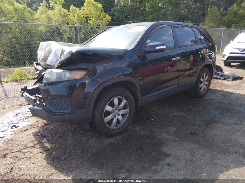 2012 Kia Sorento VIN 5XYKT3A1XCG250806 IAAI salvage auction — FRONT END, Salvage (Mississippi), sold $25 on 2026-07-22 (photo 2)