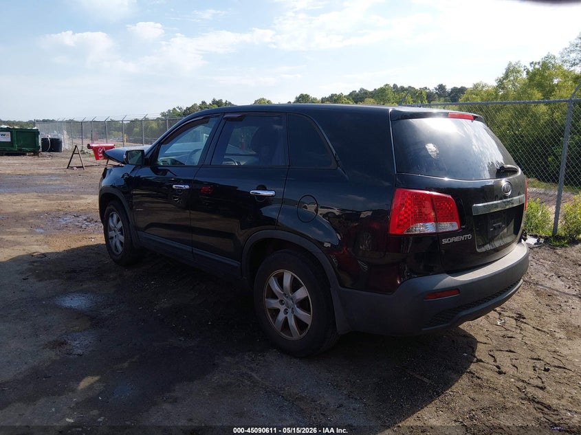 2012 Kia Sorento VIN 5XYKT3A1XCG250806 IAAI salvage auction — FRONT END, Salvage (Mississippi), sold $25 on 2026-07-22 (photo 3)