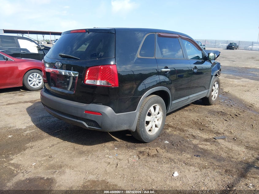 2012 Kia Sorento VIN 5XYKT3A1XCG250806 IAAI salvage auction — FRONT END, Salvage (Mississippi), sold $25 on 2026-07-22 (photo 4)