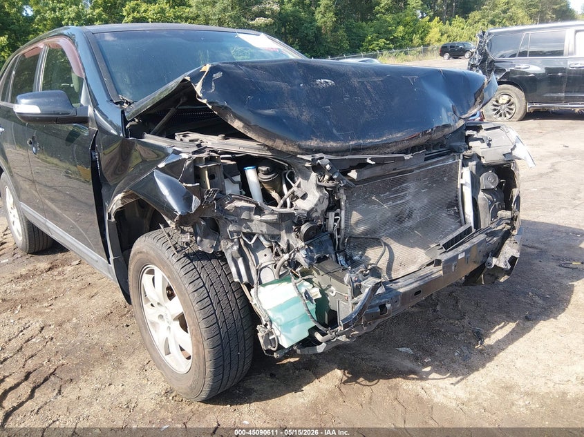 2012 Kia Sorento VIN 5XYKT3A1XCG250806 IAAI salvage auction — FRONT END, Salvage (Mississippi), sold $25 on 2026-07-22 (photo 6)