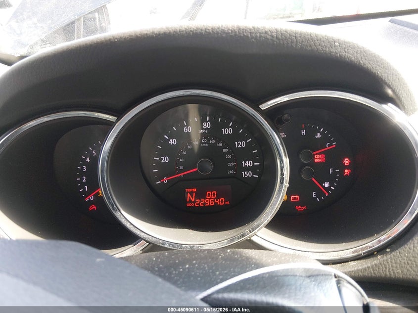 2012 Kia Sorento VIN 5XYKT3A1XCG250806 IAAI salvage auction — FRONT END, Salvage (Mississippi), sold $25 on 2026-07-22 (photo 7)