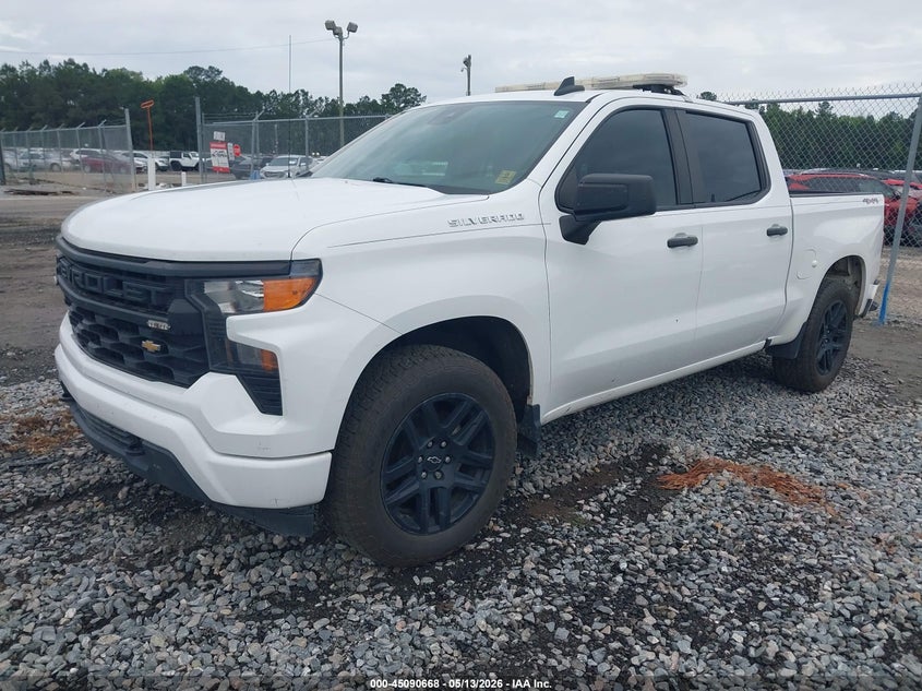 2022 Chevrolet Silverado VIN 1GCPDBEK8NZ587995 IAAI salvage auction — REAR END, Clear (South Carolina), sold $9,150 on 2026-07-31 (photo 2)