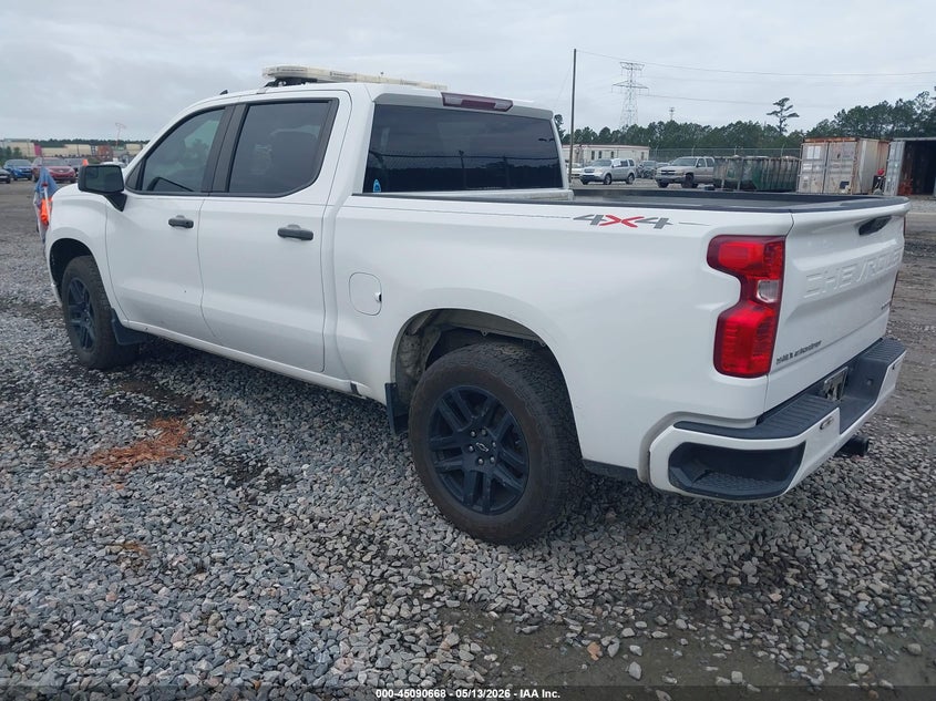 2022 Chevrolet Silverado VIN 1GCPDBEK8NZ587995 IAAI salvage auction — REAR END, Clear (South Carolina), sold $9,150 on 2026-07-31 (photo 3)
