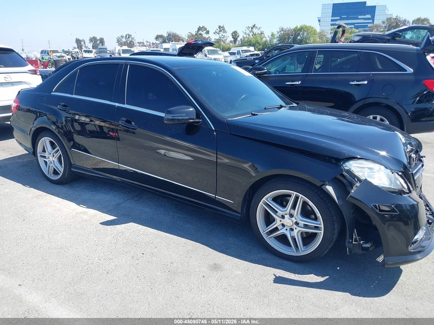 2012 Mercedes-benz E-klasse VIN WDDHF5KBXCA554910 IAAI salvage auction — FRONT END, Salvage (California), sold $825 on 2026-07-09 (photo 1)