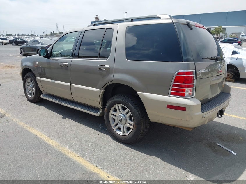 2004 Mercury Mountaineer VIN 4M2DU86W24ZJ50493 IAAI salvage auction — RIGHT FRONT, Salvage (California), sold $575 on 2026-07-29 (photo 3)