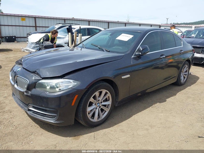 2014 BMW 5er VIN WBA5A5C56ED511779 IAAI salvage auction — FRONT END, Bill Of Sale (Washington), sold $1,425 on 2026-07-21 (photo 2)