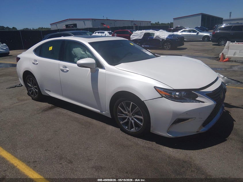 2017 Lexus ES VIN JTHBW1GG7H2145504 IAAI salvage auction — LEFT FRONT, Salvage (South Carolina), sold $6,800 on 2026-07-10 (photo 1)
