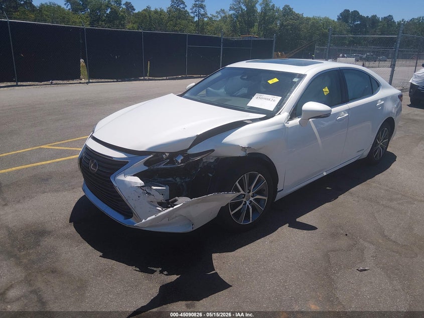 2017 Lexus ES VIN JTHBW1GG7H2145504 IAAI salvage auction — LEFT FRONT, Salvage (South Carolina), sold $6,800 on 2026-07-10 (photo 2)