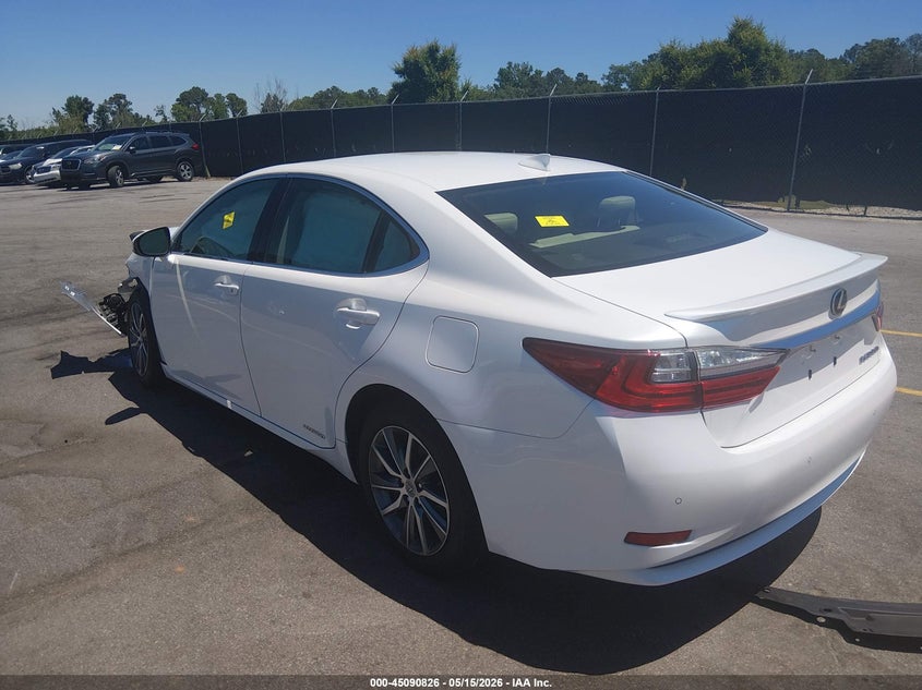 2017 Lexus ES VIN JTHBW1GG7H2145504 IAAI salvage auction — LEFT FRONT, Salvage (South Carolina), sold $6,800 on 2026-07-10 (photo 3)