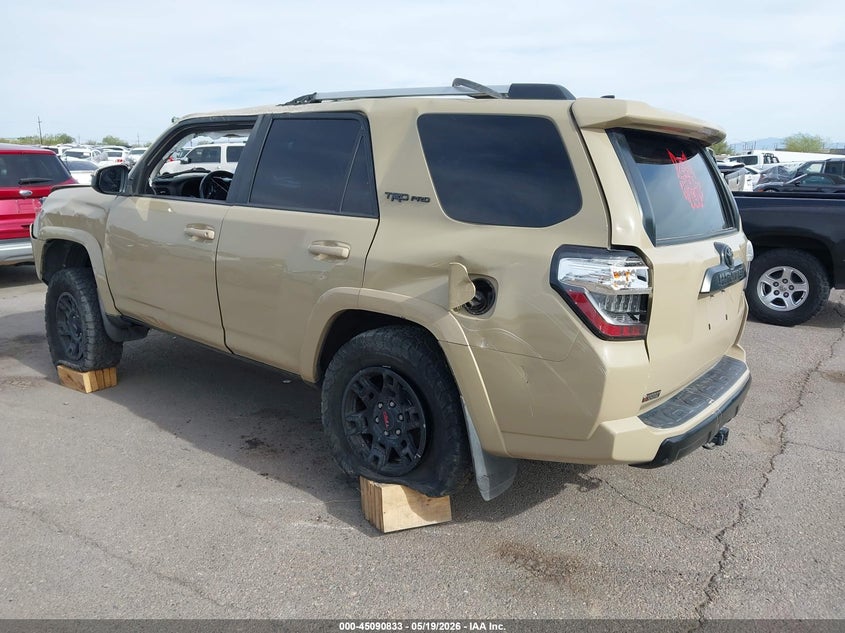 2016 Toyota 4runner VIN JTEBU5JR6G5354833 IAAI salvage auction — ROLLOVER, Non-Repairable (Arizona), sold $6,800 on 2026-07-23 (photo 3)