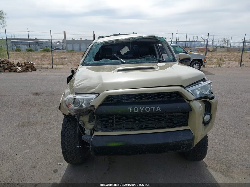 2016 Toyota 4runner VIN JTEBU5JR6G5354833 IAAI salvage auction — ROLLOVER, Non-Repairable (Arizona), sold $6,800 on 2026-07-23 (photo 6)