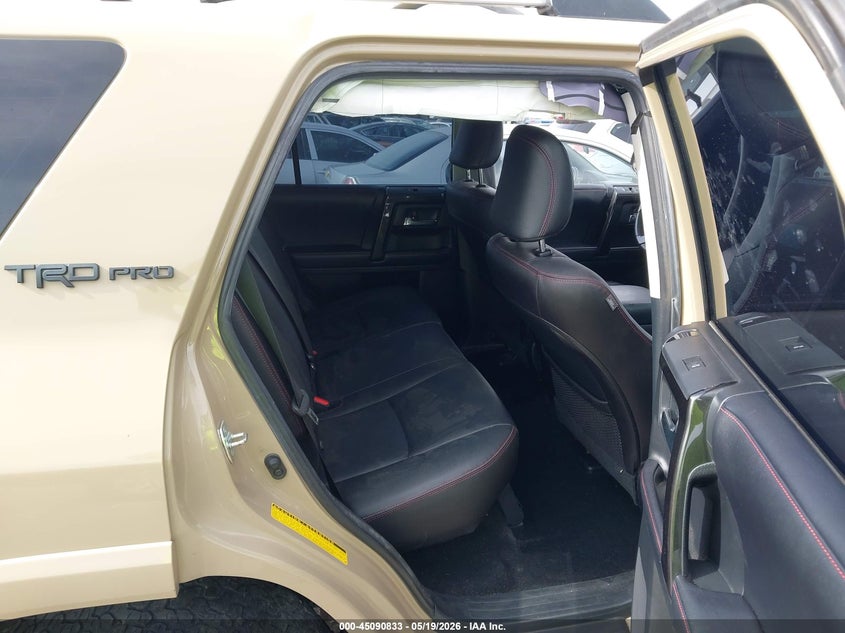 2016 Toyota 4runner VIN JTEBU5JR6G5354833 IAAI salvage auction — ROLLOVER, Non-Repairable (Arizona), sold $6,800 on 2026-07-23 (photo 8)