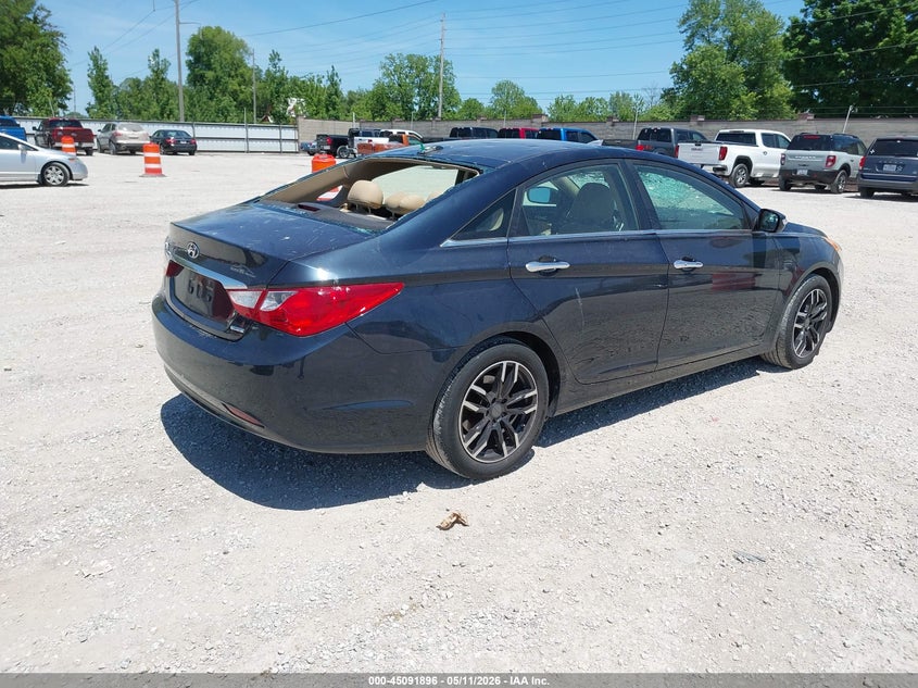 2013 Hyundai Sonata VIN 5NPEC4AC1DH671537 IAAI salvage auction — HAIL, Clear (Missouri), sold $575 on 2026-07-13 (photo 4)