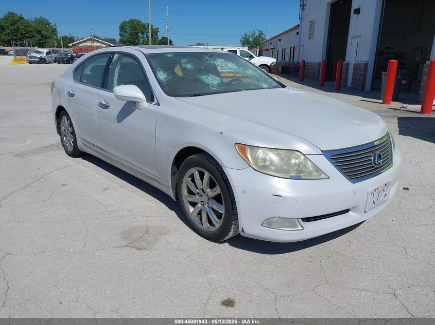 2008 Lexus Ls 460 VIN JTHBL46F485075154 IAAI salvage auction — HAIL, Salvage (Missouri), sold $675 on 2026-07-20 (photo 1)