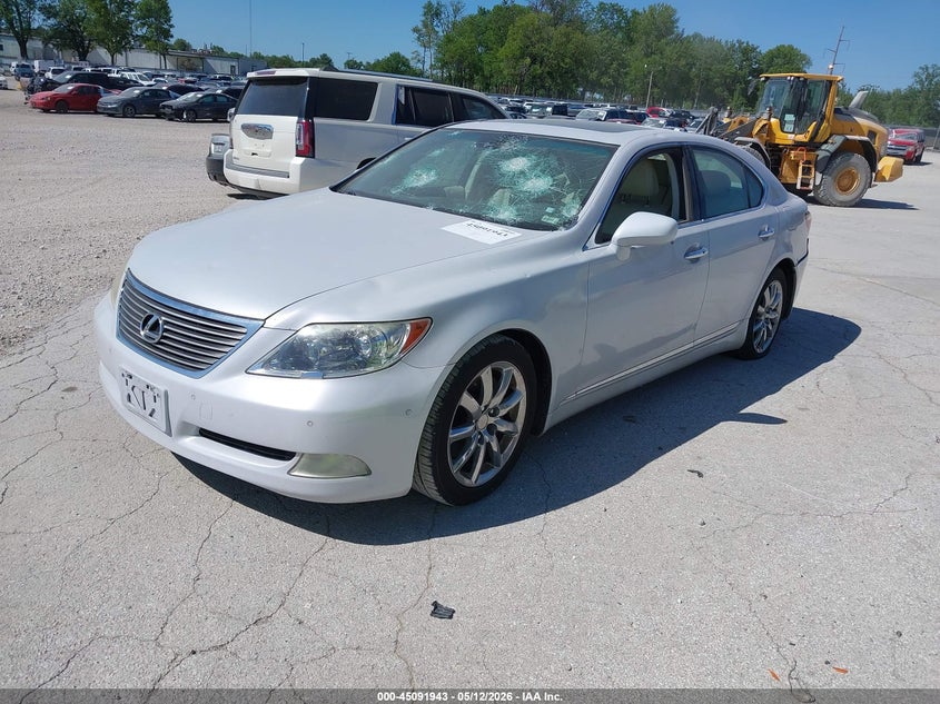 2008 Lexus Ls 460 VIN JTHBL46F485075154 IAAI salvage auction — HAIL, Salvage (Missouri), sold $675 on 2026-07-20 (photo 2)