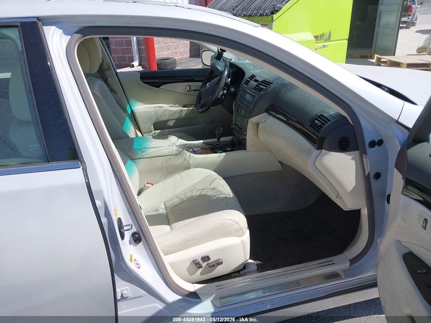 2008 Lexus Ls 460 VIN JTHBL46F485075154 IAAI salvage auction — HAIL, Salvage (Missouri), sold $675 on 2026-07-20 (photo 5)