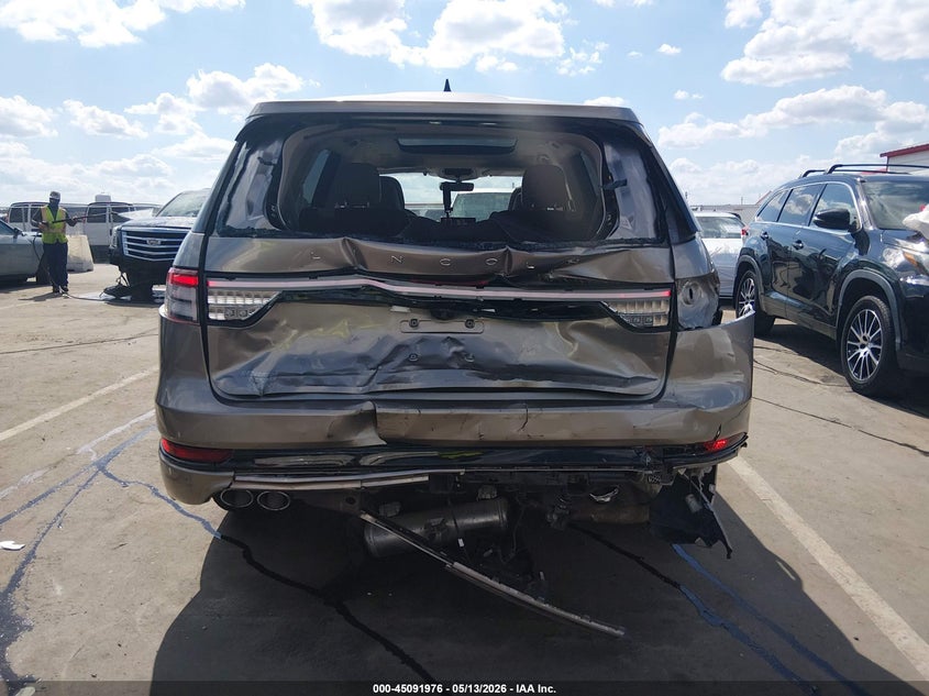 2021 Lincoln Aviator VIN 5LMYJ8XY3MNL00837 IAAI salvage auction — REAR END, Salvage (North Carolina), sold $9,900 on 2026-07-29 (photo 6)