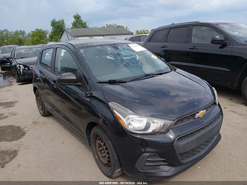 2016 Chevrolet Spark VIN KL8CB6SA0GC632496 IAAI salvage auction — HAIL, Salvage (Ohio), sold $275 on 2026-07-28 (photo 1)