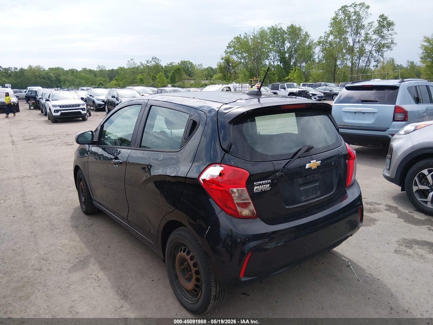 2016 Chevrolet Spark VIN KL8CB6SA0GC632496 IAAI salvage auction — HAIL, Salvage (Ohio), sold $275 on 2026-07-28 (photo 3)