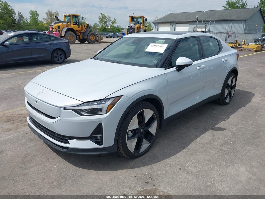 2024 Polestar 2 VIN YSMFD3KA3RL220092 IAAI salvage auction — HAIL, Salvage (Ohio), sold $11,200 on 2026-07-30 (photo 2)