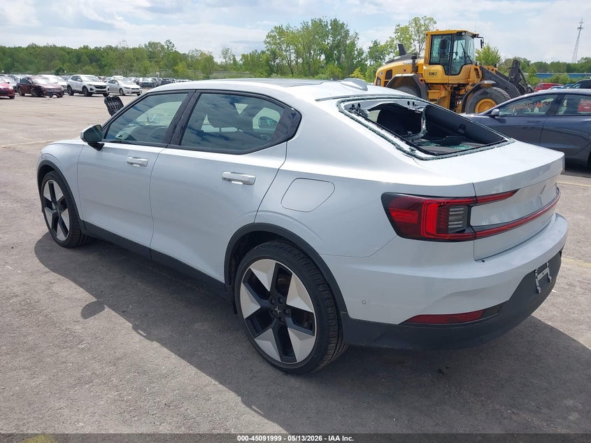 2024 Polestar 2 VIN YSMFD3KA3RL220092 IAAI salvage auction — HAIL, Salvage (Ohio), sold $11,200 on 2026-07-30 (photo 3)