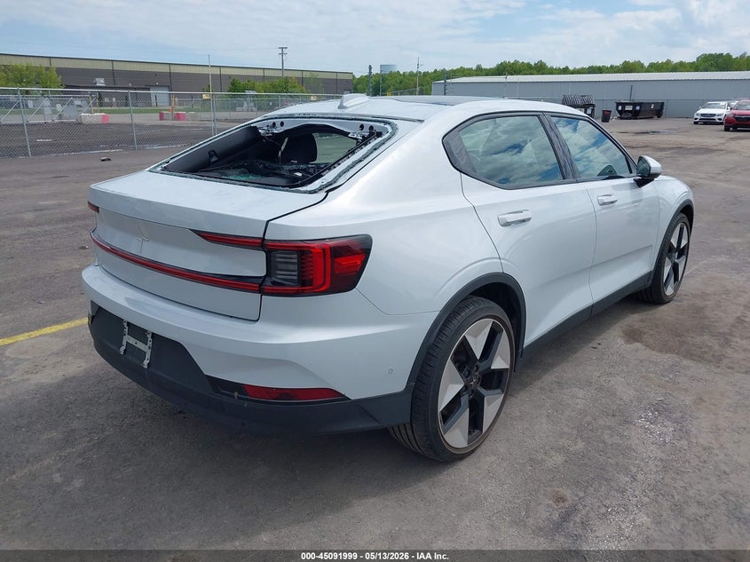 2024 Polestar 2 VIN YSMFD3KA3RL220092 IAAI salvage auction — HAIL, Salvage (Ohio), sold $11,200 on 2026-07-30 (photo 4)